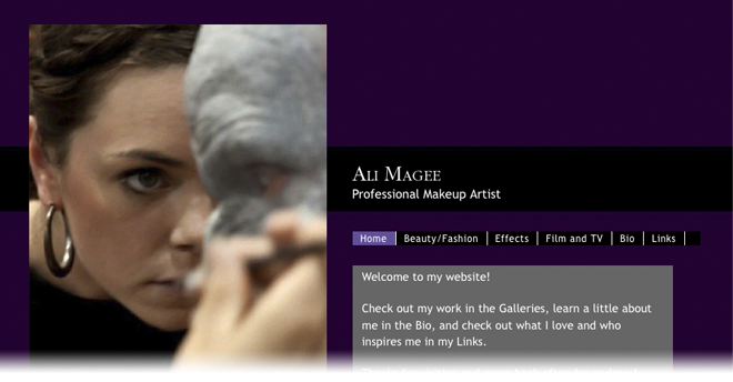 Ali Magee, Makeup Artist